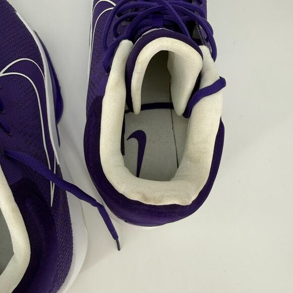 Nike Zoom Air Rize II TB CZ5023-500 Purple and White Athletic Sneakers Size 16 - Picture 12 of 12